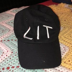 Lit baseball cap hat